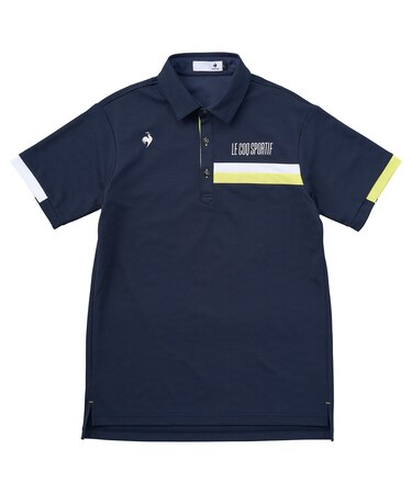 メッシュ小柄ジャガード半袖シャツ