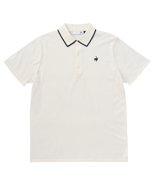 【NEW BASIC】半袖ニットポロシャツ