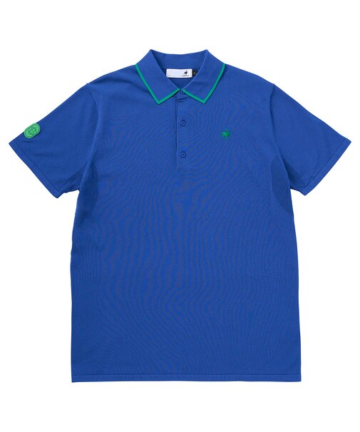 【NEW BASIC】半袖ニットポロシャツ