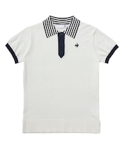 ニット半袖シャツ