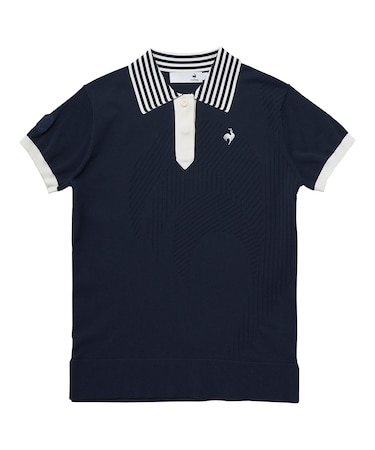 ニット半袖シャツ