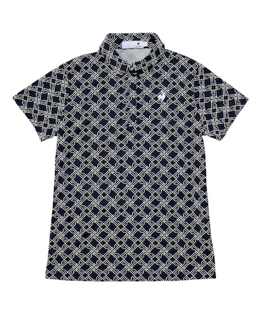 総柄半袖シャツ