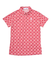 総柄半袖シャツ