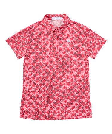 総柄半袖シャツ