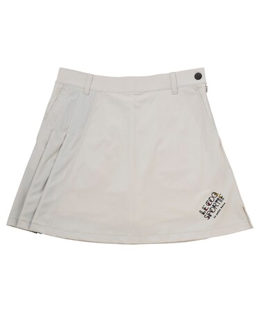 プリーツ切替スカート