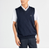『STANDARD』アメリカン・シーアイランドコットンメッシュ柄Vネックベスト