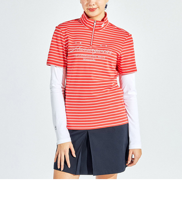 『SEASON COLLECTION』SUNSCREEN 袖脱着スタンドジップ半袖シャツ