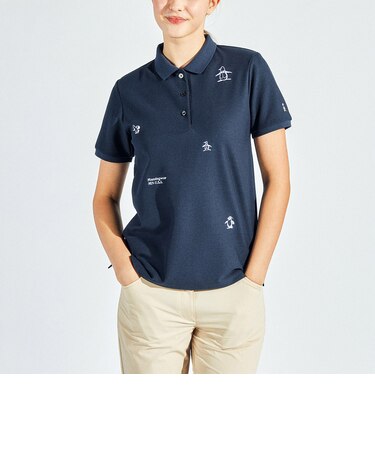 『SEASON COLLECTION』70周年記念 アーカイブペンギン柄飛び刺繍 半袖シャツ