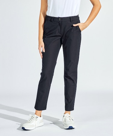 『STANDARD COLLECTION』360° Series ストレッチカルゼパンツ　9分丈