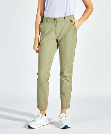 『STANDARD COLLECTION』360° Series ストレッチカルゼパンツ　9分丈