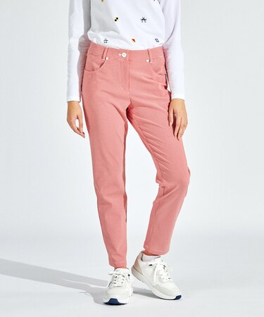 『SEASON COLLECTION』360°Series 先染めギンガムチェックパンツ　9分丈