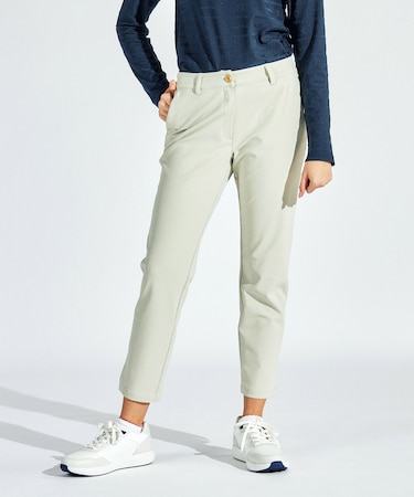 『SEASON COLLECTION』360° Series ストレッチサブリナパンツ 8分丈