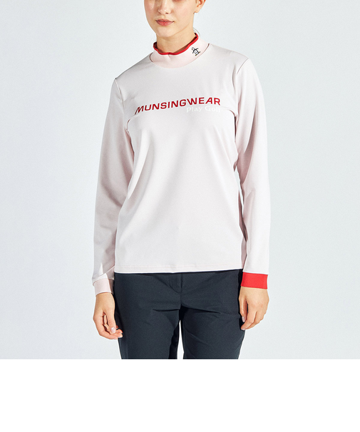 『SEASON COLLECTION』SUNSCREEN ストレッチベア天竺モックネック長袖シャツ