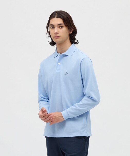マンシングウェア MUNSINGWEAR 10年ポロシャツ (ロングスリーブ)