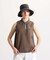 マンシングウェア MUNSINGWEAR 吸汗速乾ドットメッシュスキッパーノースリーブシャツ