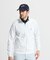 マンシングウェア MUNSINGWEAR 国旗ジャガードスタンドジップカットソー