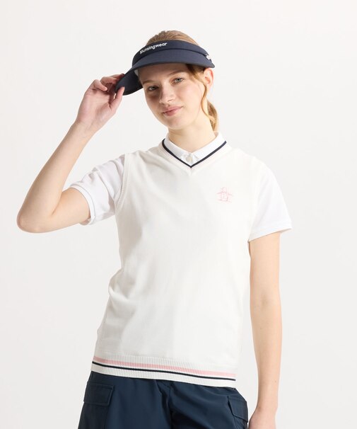 マンシングウェア MUNSINGWEAR Vネックニットベスト