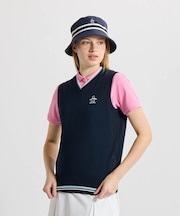 マンシングウェア MUNSINGWEAR Vネックニットベスト