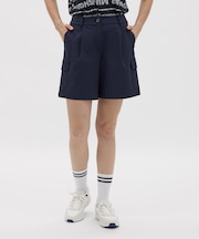 マンシングウェア MUNSINGWEAR 2WAYストレッチはっ水ハーフパンツ