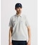 マンシングウェア MUNSINGWEAR ストレッチシアサッカーストライプ台襟付き半袖ポロシャツ