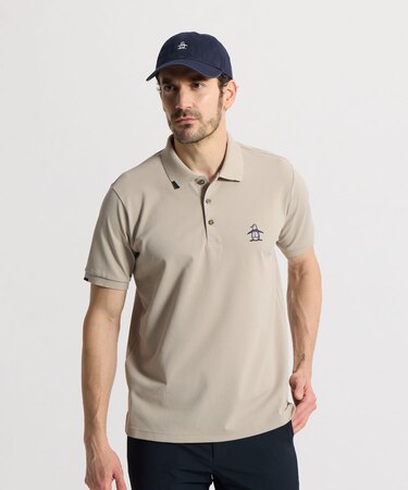 マンシングウェア MUNSINGWEAR フィラシスベア鹿の子半袖ポロシャツ