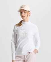 マンシングウェア MUNSINGWEAR Sunscreen NIR モックネック長袖シャツ