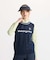 マンシングウェア MUNSINGWEAR ロゴメッシュクルーネックニットベスト