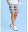 マンシングウェア MUNSINGWEAR サマーマドラスチェックハーフパンツ