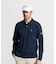 マンシングウェア MUNSINGWEAR サイドメッシュ長袖ポロシャツ