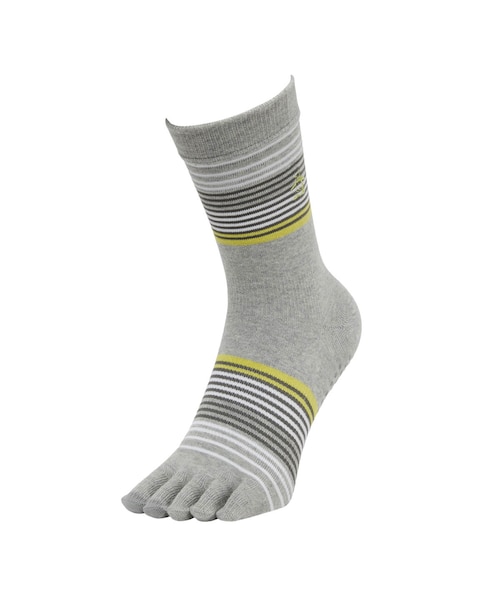 Munsingwear ボーダー長袖モックネックシャツLLとソックス5足セット