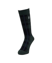 マンシングウェア MUNSINGWEAR クルー丈チェック柄ソックス 【交換・返品不可】