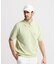 マンシングウェア MUNSINGWEAR 細線ボーダー半袖ニットポロシャツ