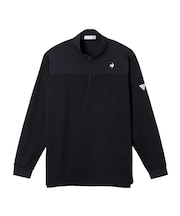 ヒートナビハーフジップ長袖シャツ