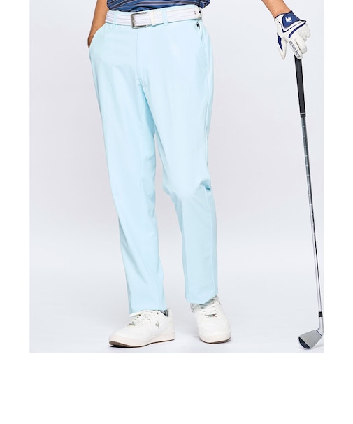 ルコックスポルティフ ゴルフ le coq sportif golf シアサッカーロングパンツ