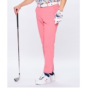 ルコックスポルティフ ゴルフ le coq sportif golf ダイヤ柄ロングパンツ