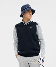 ルコックスポルティフ ゴルフ le coq sportif golf ニットベスト