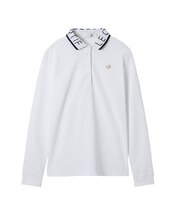ルコックスポルティフ ゴルフ le coq sportif golf ロゴ襟長袖シャツ