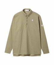 ルコックスポルティフ ゴルフ le coq sportif golf トライアングルプリント長袖シャツ