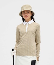 ルコックスポルティフ ゴルフ le coq sportif golf 総柄長袖シャツ