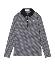 ルコックスポルティフ ゴルフ le coq sportif golf 総柄長袖シャツ