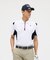ルコックスポルティフ ゴルフ le coq sportif golf 無地ハーフジップ半袖シャツ