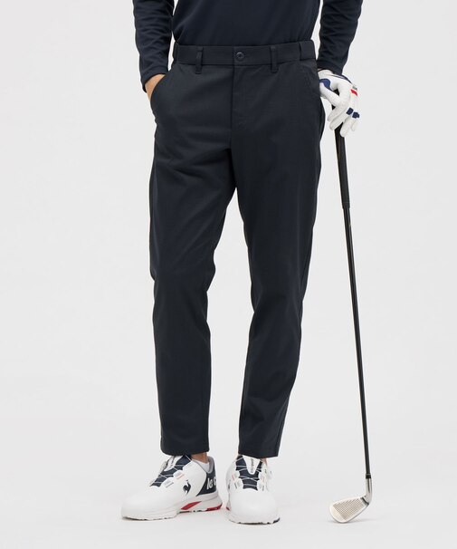 ルコックスポルティフ ゴルフ le coq sportif golf 【ストレッチフォーサー】ウエストアジャスター9分丈パンツ
