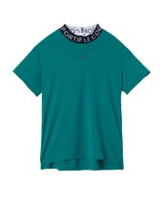 ルコックスポルティフ ゴルフ le coq sportif golf 【セミワイドシルエット】モックネック半袖シャツ