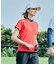 ルコックスポルティフ ゴルフ le coq sportif golf 【セミワイドシルエット】モックネック半袖シャツ