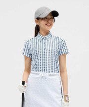 ルコックスポルティフ ゴルフ le coq sportif golf 総柄半袖シャツ