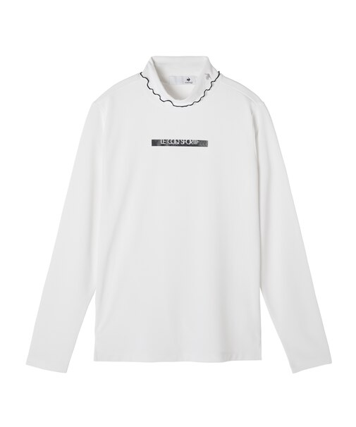 ルコックスポルティフ ゴルフ le coq sportif golf モックネック長袖シャツ