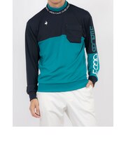 ルコックスポルティフ ゴルフ le coq sportif golf 襟ディタッチャブル2WAY長袖シャツ