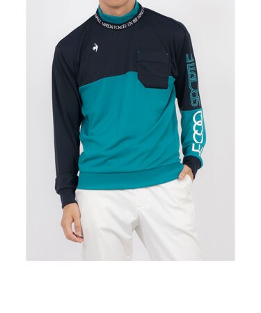 ルコックスポルティフ ゴルフ le coq sportif golf 襟ディタッチャブル2WAY長袖シャツ