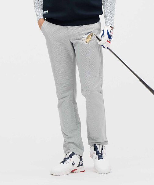 ルコックスポルティフ ゴルフ le coq sportif golf 【ストレッチフォーサー】ウエストアジャスターロングパンツ