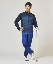 ルコックスポルティフ ゴルフ le coq sportif golf 【ストレッチフォーサー】ウエストアジャスターロングパンツ